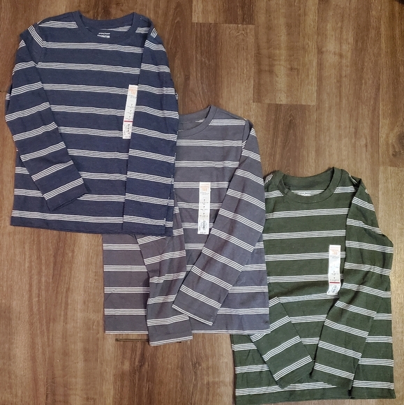 jumping beans Other - Boys size 7 long-sleeve tops.  3-pack all NWT.